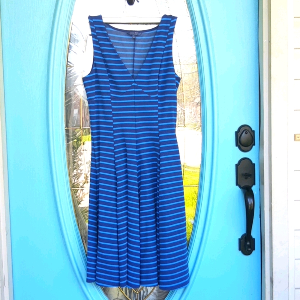Sleeveless Striped Dress